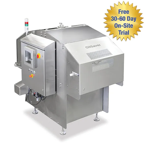Oil Saver Fryer Oil Filtration Systems Free 30-60 Day Trial