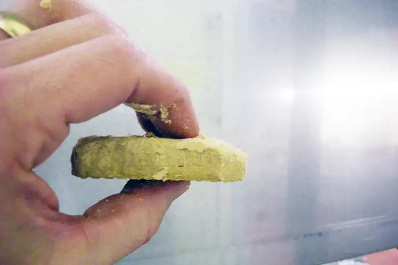 Fryer Oil Cake Sediment.